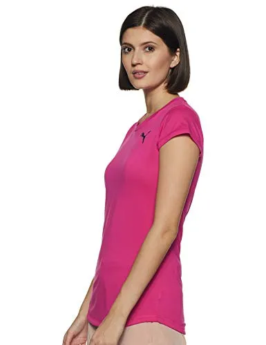 Puma Women's Plain Regular fit Top (85177450_Beetroot Purple XS)