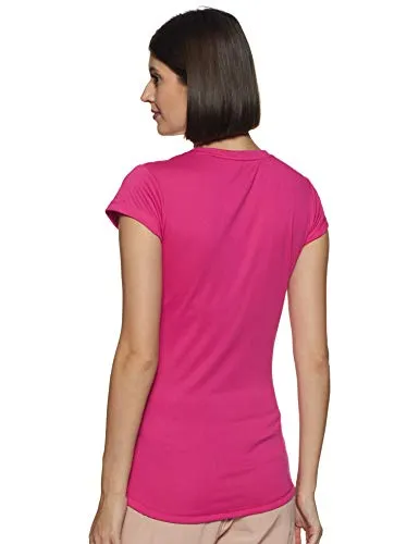 Puma Women's Plain Regular fit Top (85177450_Beetroot Purple XS)