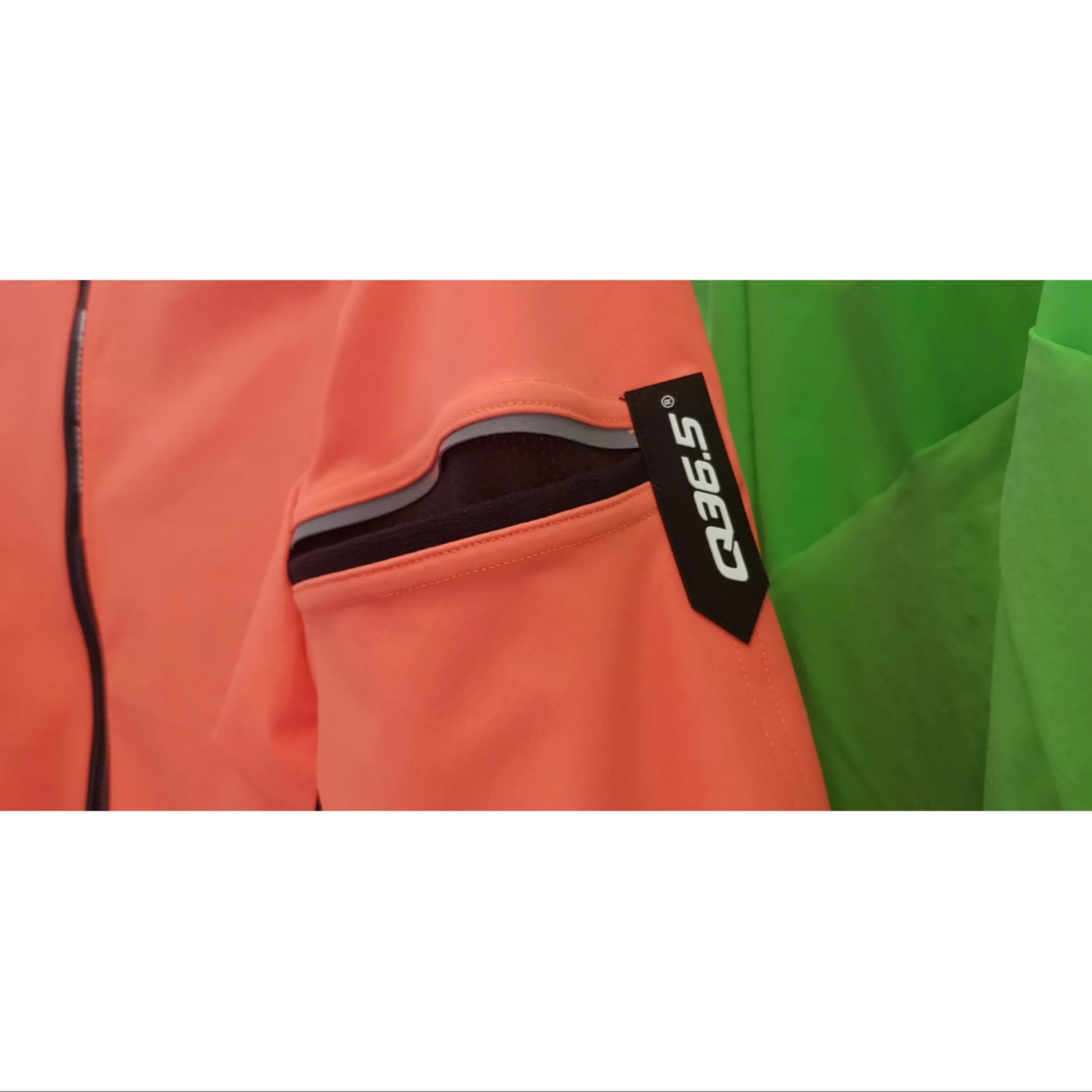 Q36.5 MENS JERSEY LONG SLEEVE HYBRID QUE ORANGE
