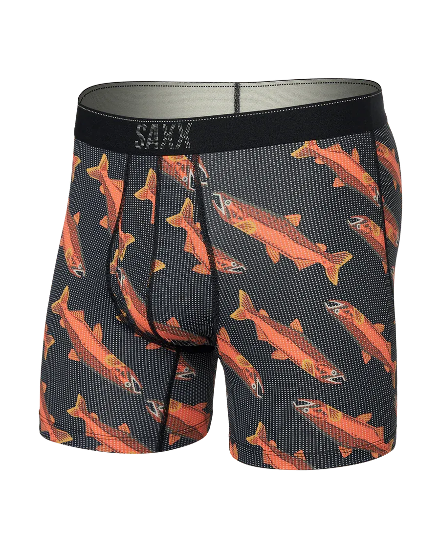 Quest Quick-Dry Mesh - Coho-Black