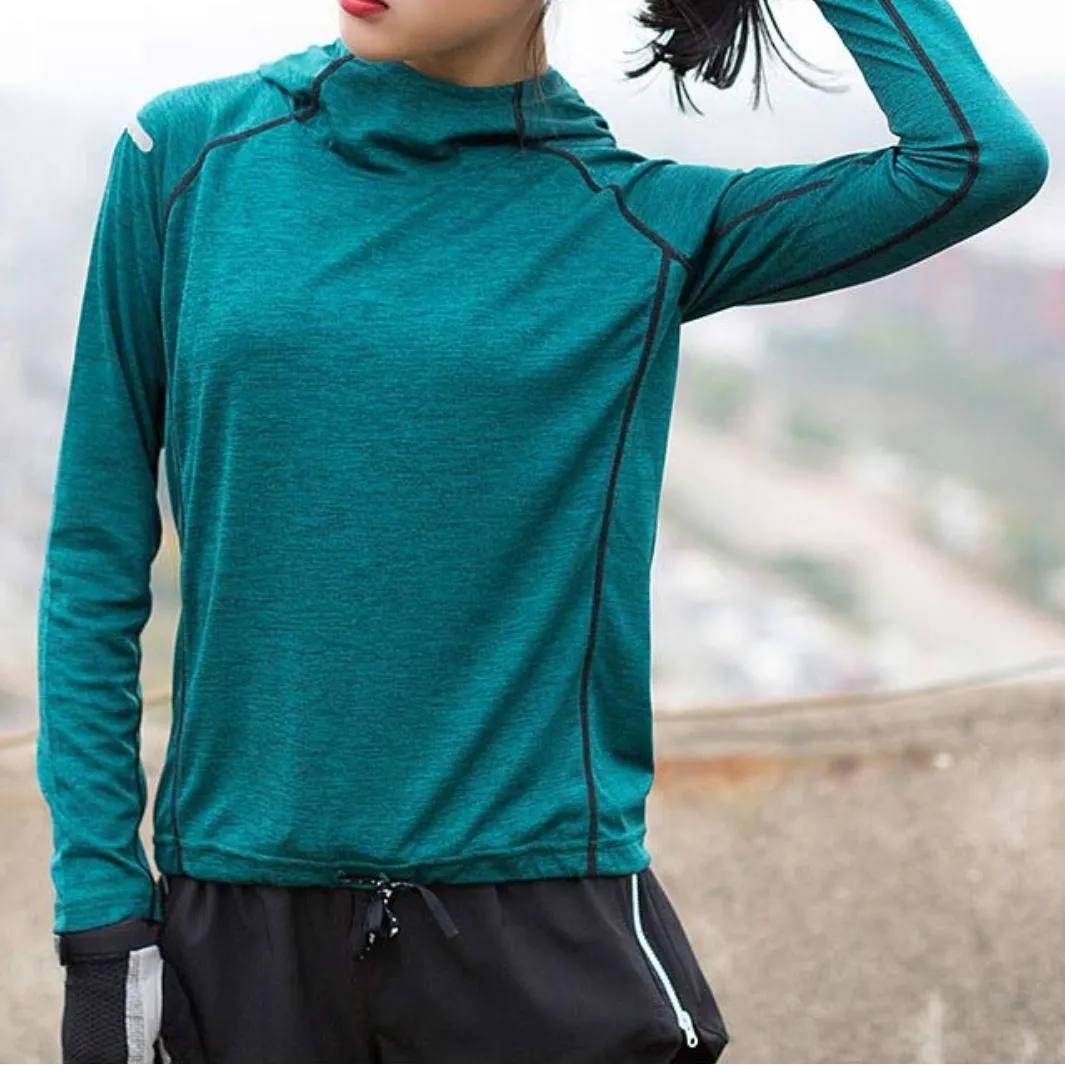 Quick Dry & Breathable Sports Hooded Shirt