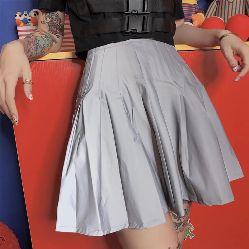 "REFLECTIVE" SKIRT K052512