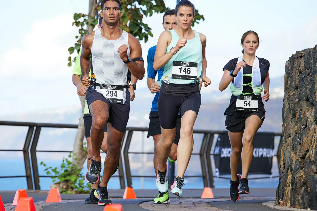 RACE NUMBER BELT FOR RUNNING COMPETITIONS FROM SHORT DISTANCE TO MARATHON