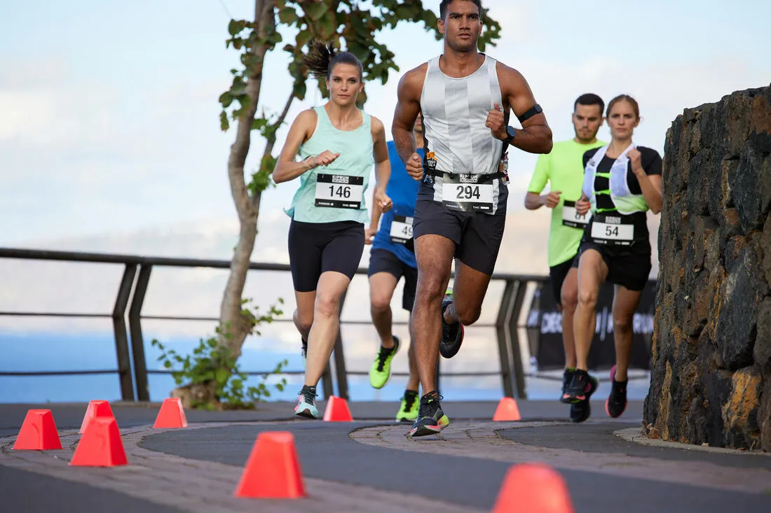 RACE NUMBER BELT FOR RUNNING COMPETITIONS FROM SHORT DISTANCE TO MARATHON