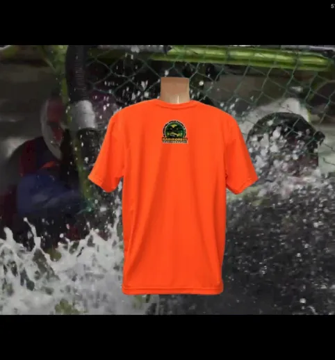 RAINFOREST CHALLENGE DRY FIT T-SHIRT - HI VISIBILITY ORANGE  - RFC-XL