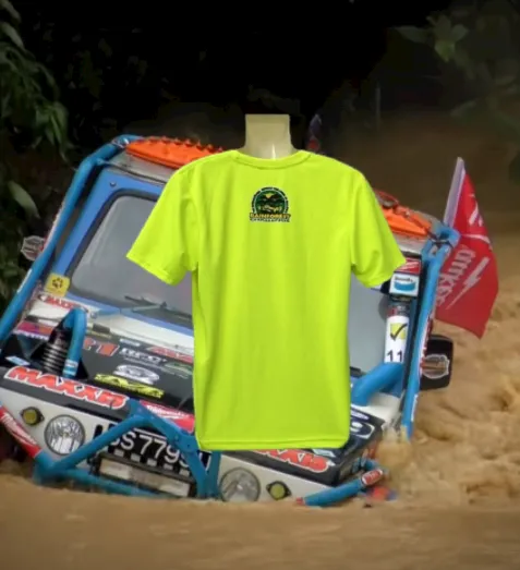 RAINFOREST CHALLENGE DRY FIT T-SHIRT - HI VISIBILITY YELLOW - RFC-XL