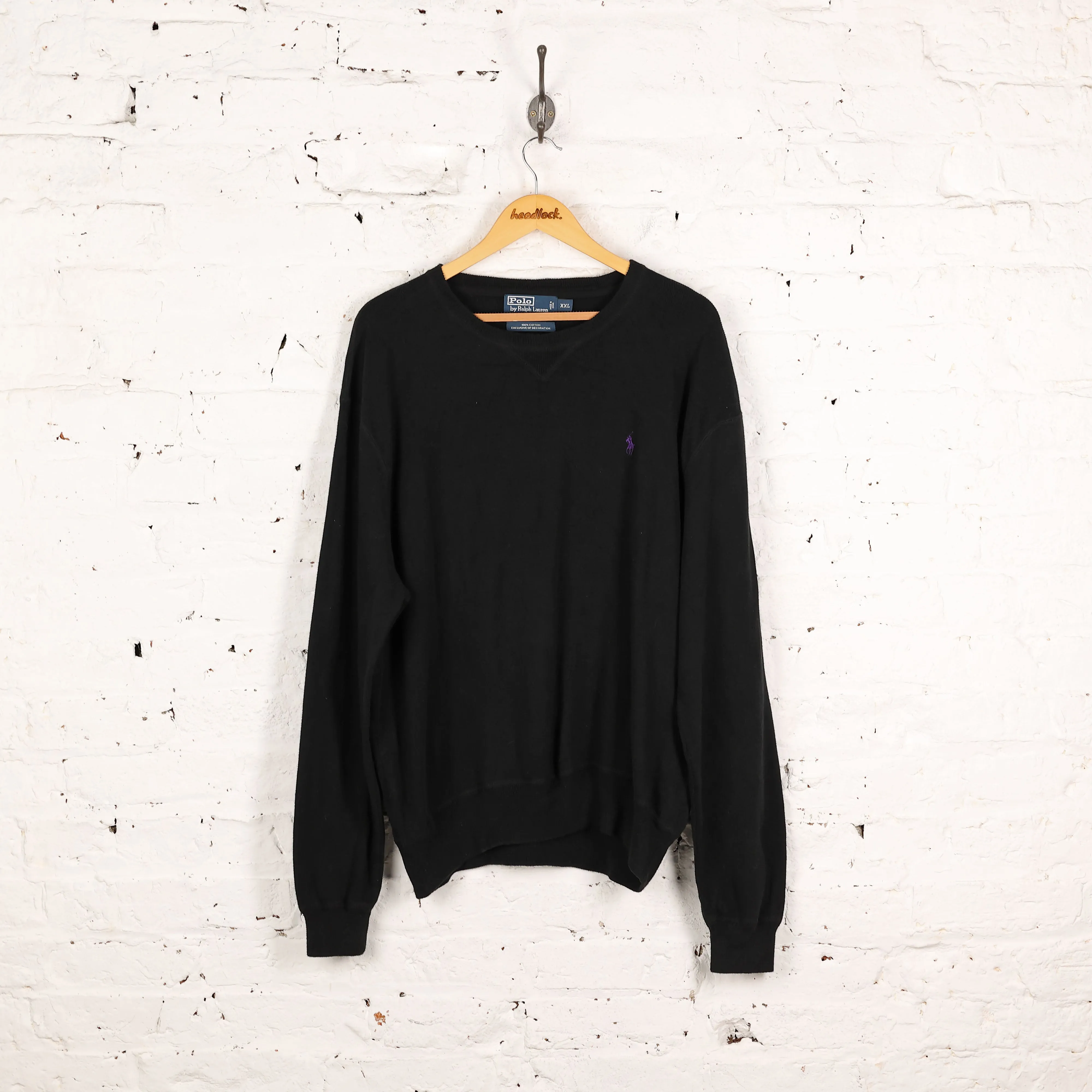 Ralph Lauren Jumper - Black - XXL