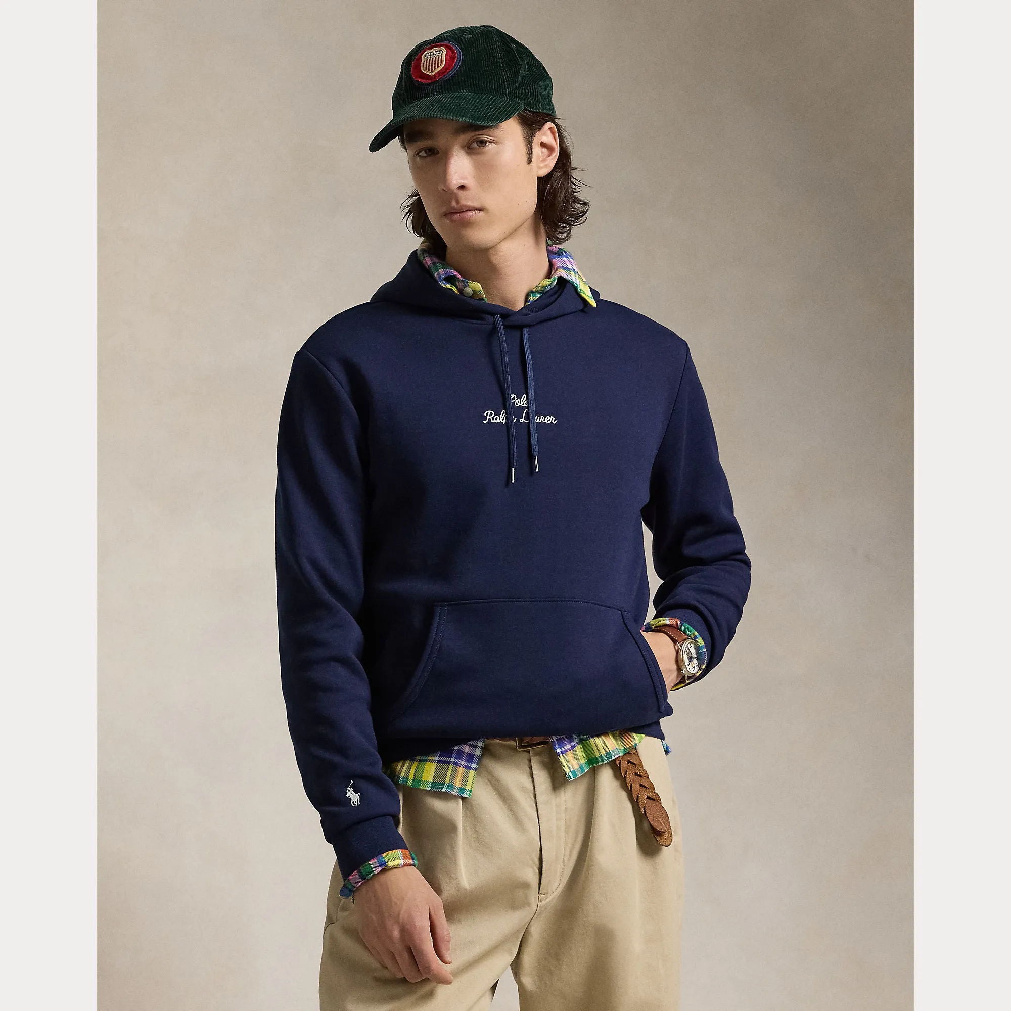 Ralph Lauren Mens Hoody Cruise Navy