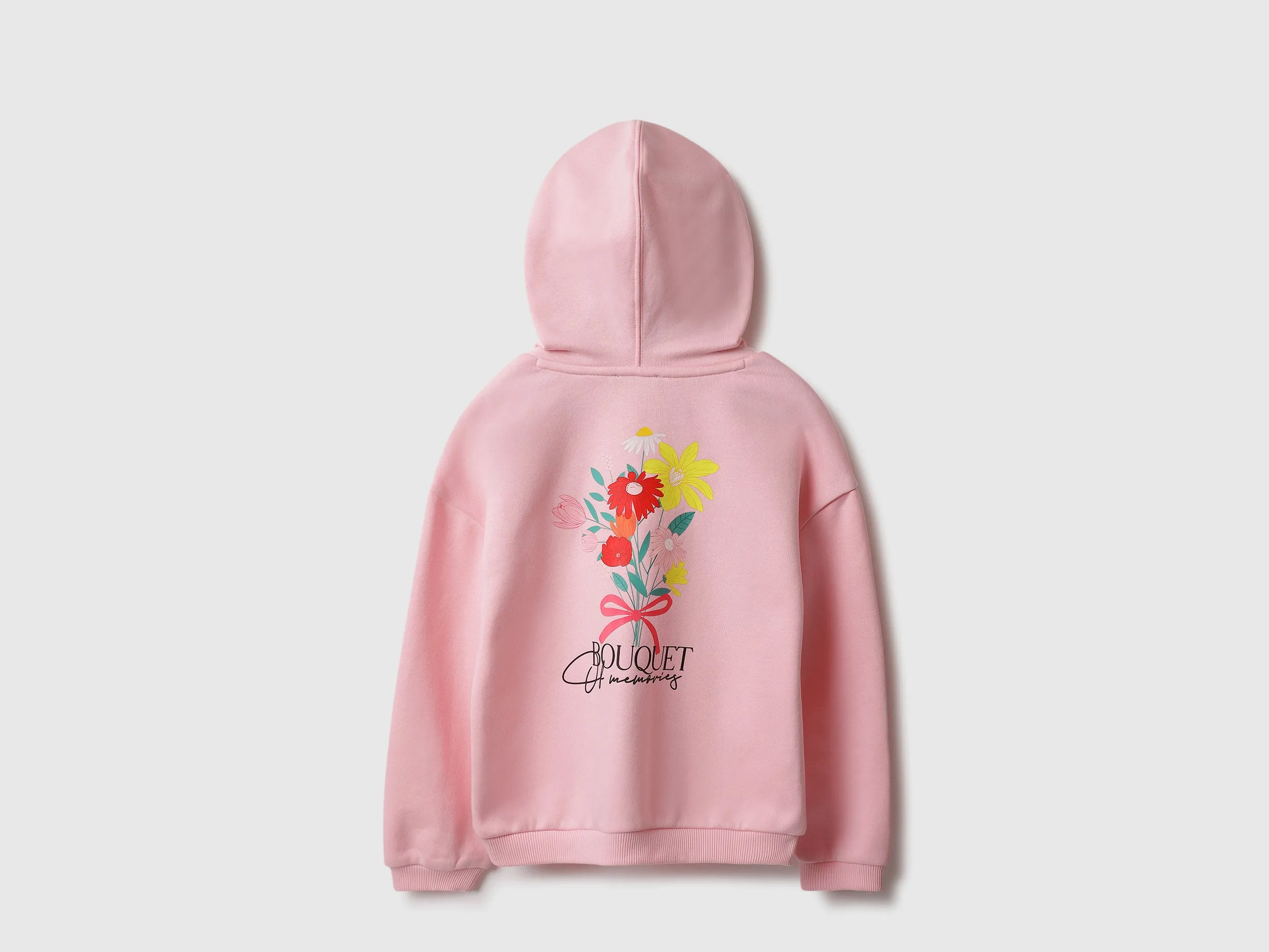 Regular Fit Hooded Neck Printed Sweatshirts