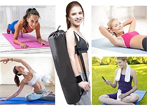 REXERA® Yoga Mat for Gym Workout and Yoga Exercise with 6mm Thickness, Anti-Slip Yoga Mat for Men & Women Fitness (Qnty.-1 Pcs.) (Grey Color)