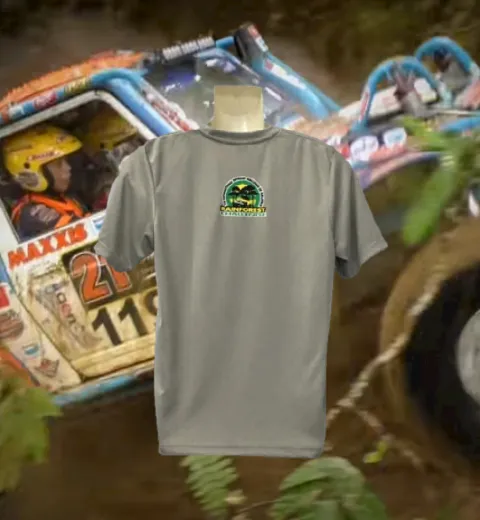 RFC-XL GREY ROUND NECK MICROFIBER T-SHIRT