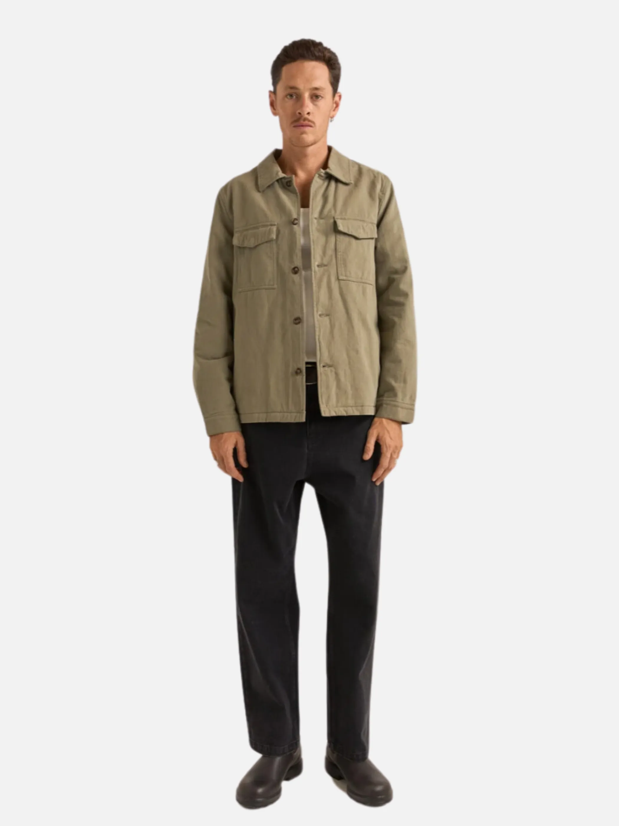 Rhythm Insulated Overshirt - Fatigue