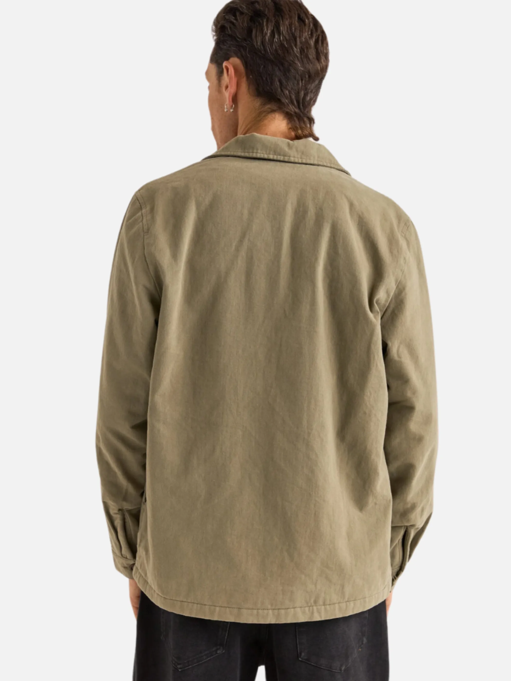 Rhythm Insulated Overshirt - Fatigue