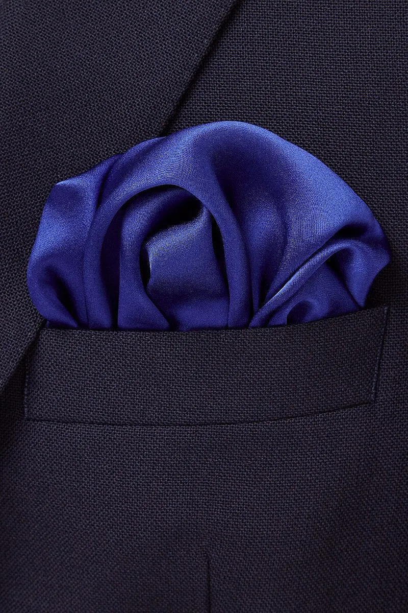 Royal Plain Silk Pocket Square