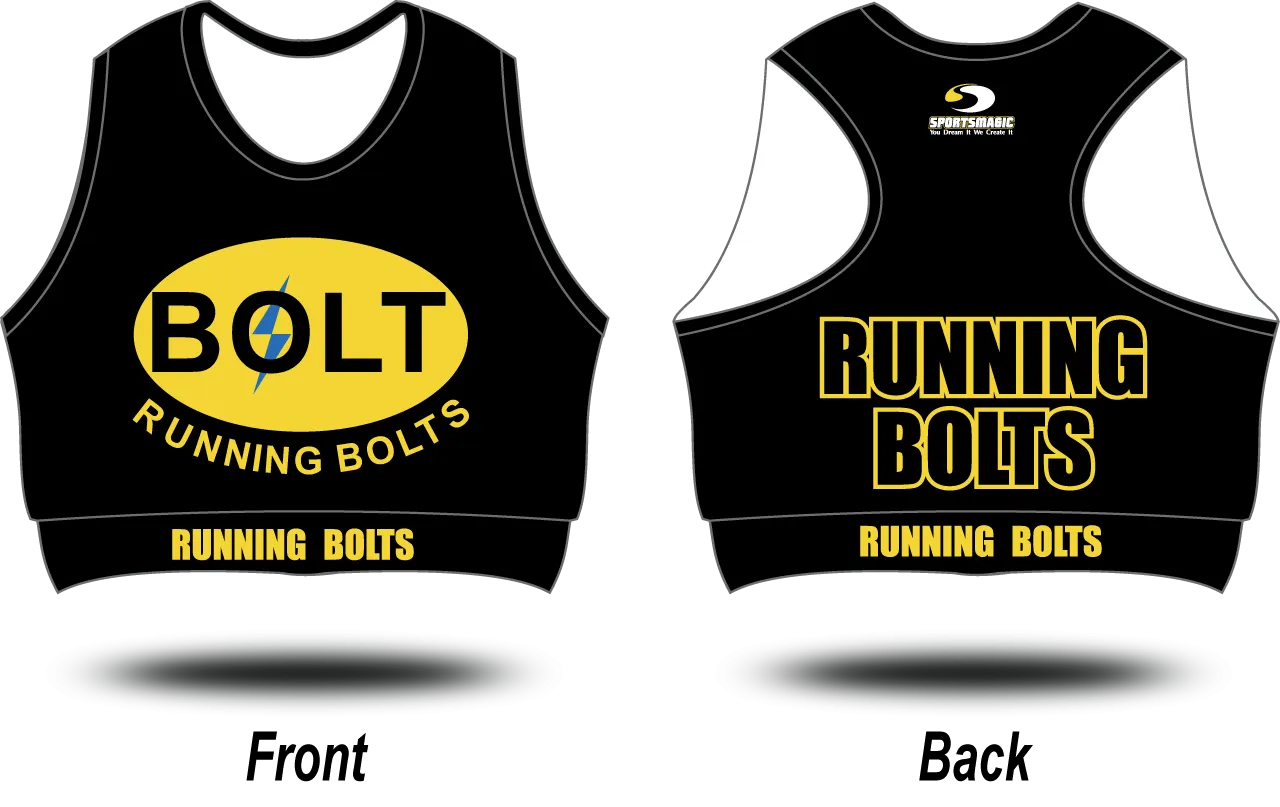 RUNNING BOLTS - Crop Top