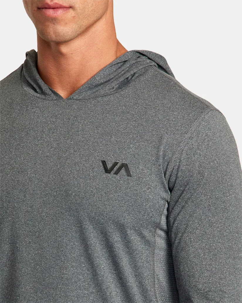 RVCA Mens Sports Vent Technical Hooded Top