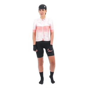 Safetti Vincitore Coral - Short Sleeve Jersey. Women