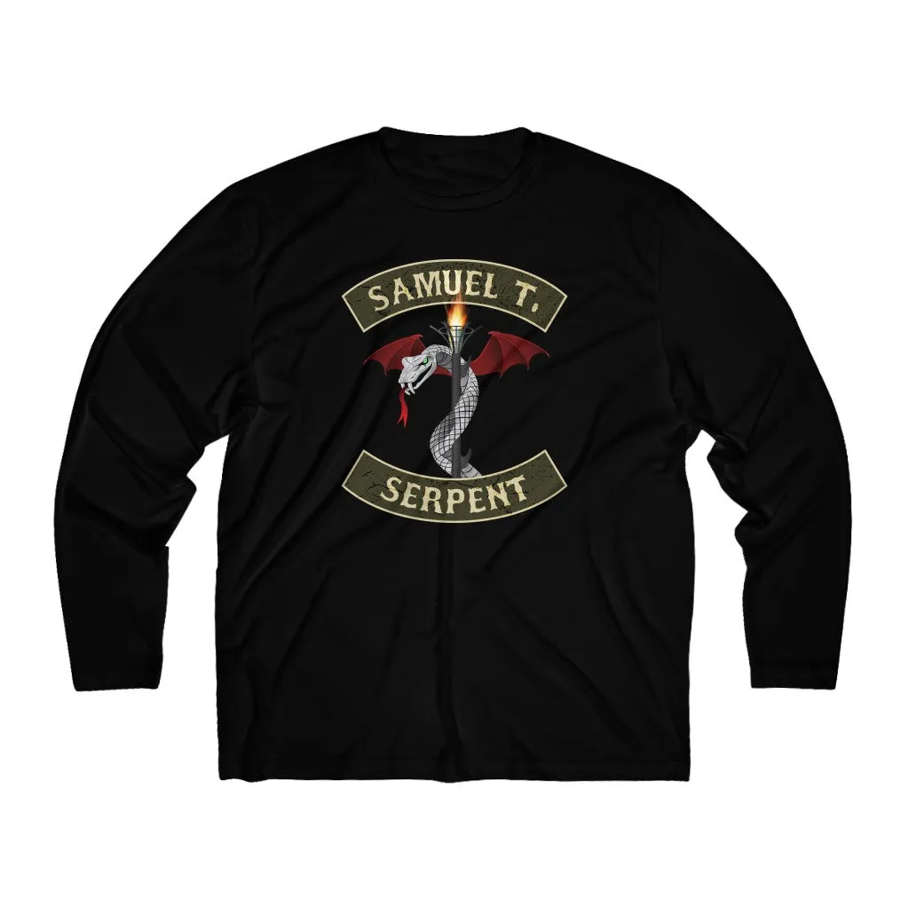 Sam the Serpent - Men's Activewear Moisture-Wicking Tee