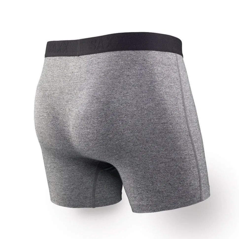 SAXX Vibe Boxer Modern Fit Salt & Pepper
