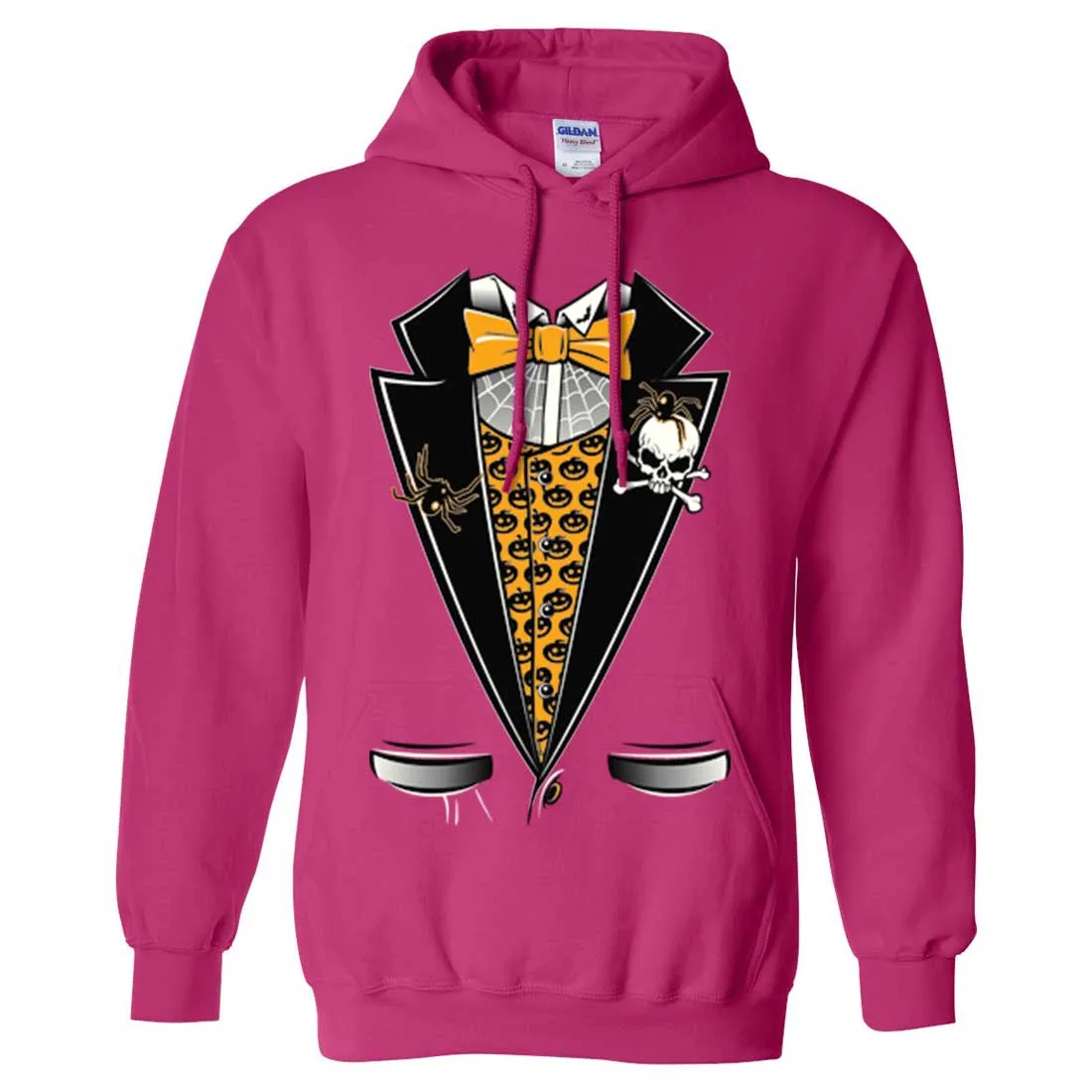 Scary Halloween Tuxedo Sweatshirt Hoodie