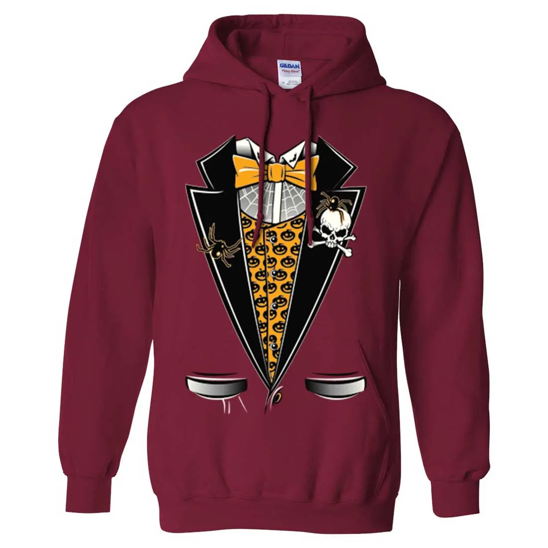Scary Halloween Tuxedo Sweatshirt Hoodie