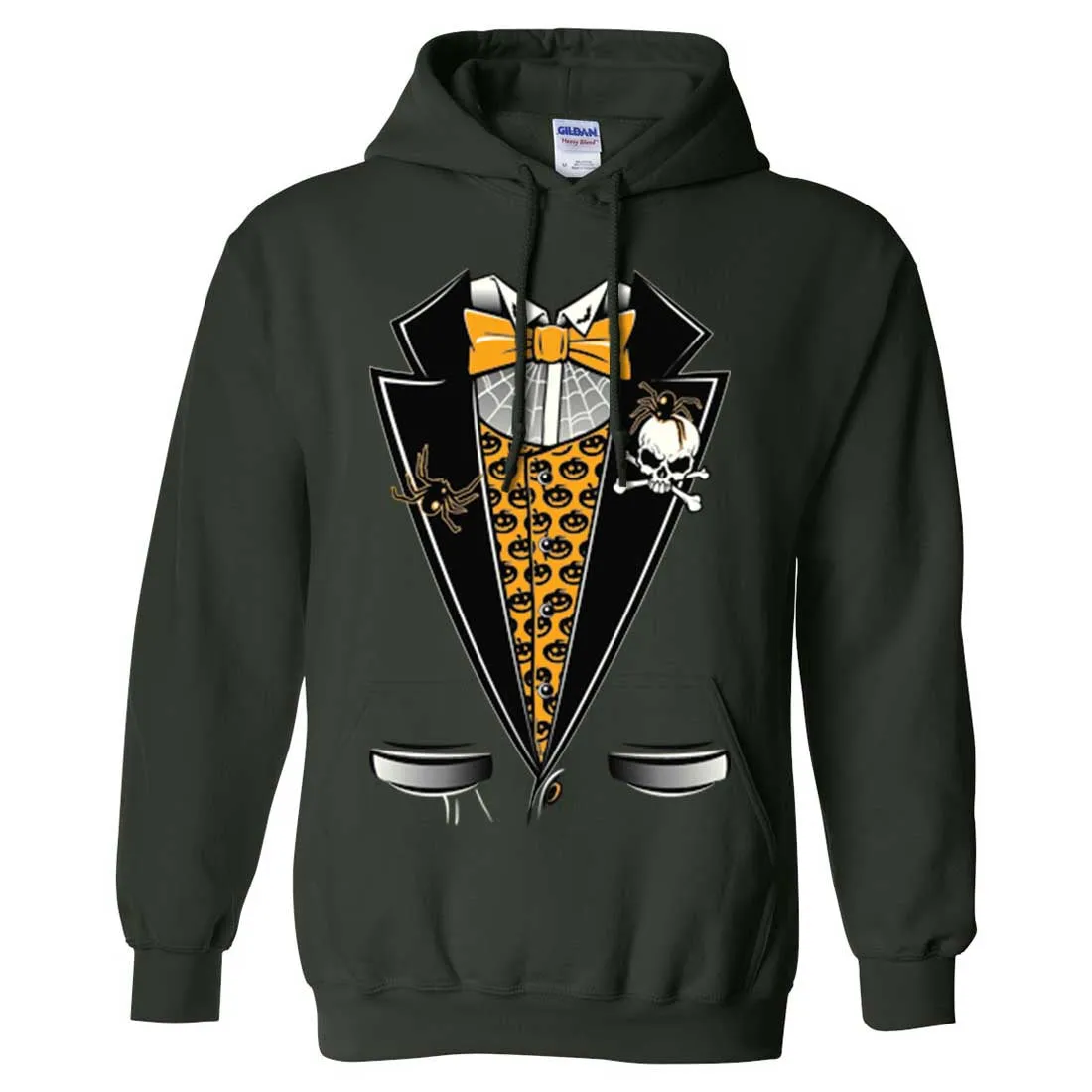 Scary Halloween Tuxedo Sweatshirt Hoodie