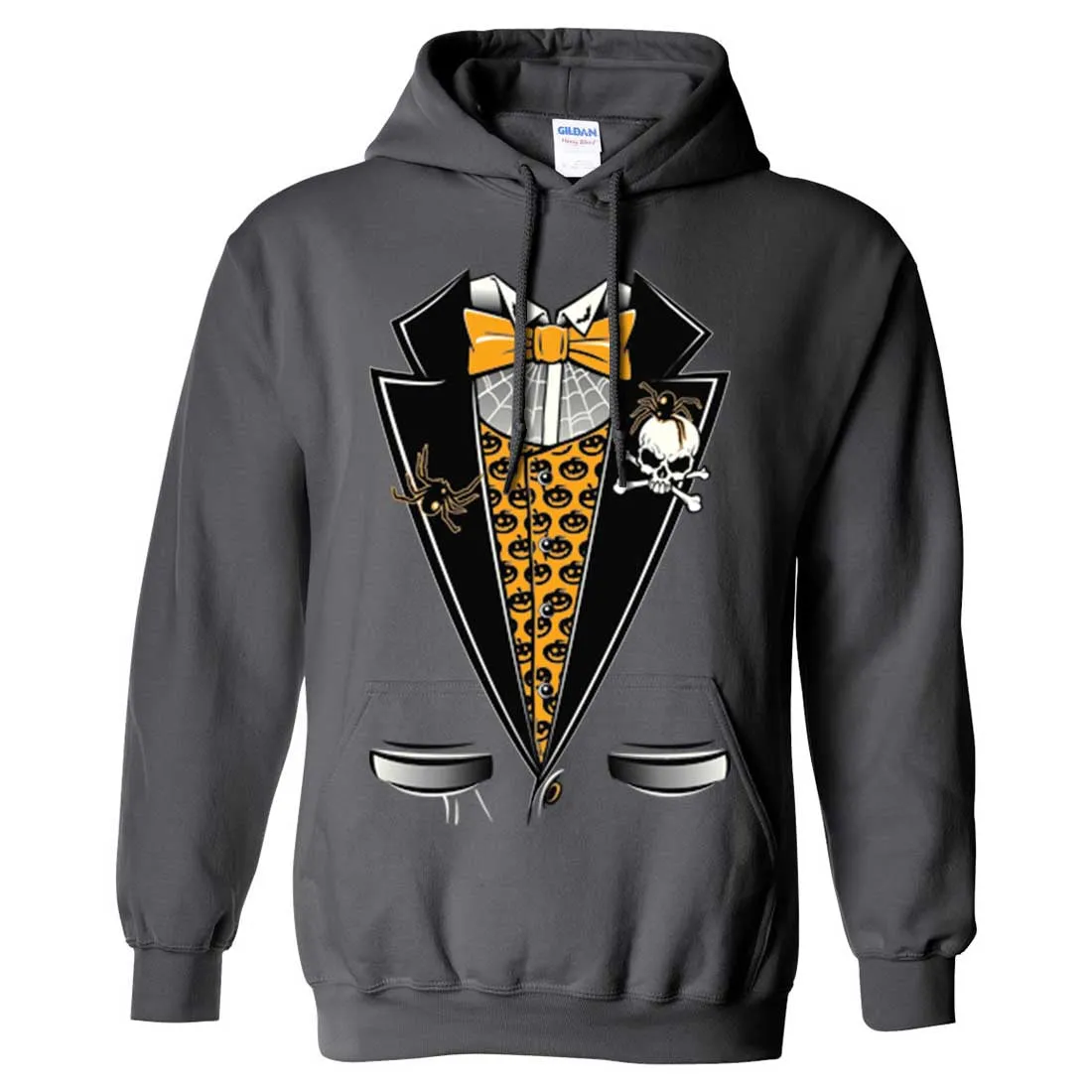 Scary Halloween Tuxedo Sweatshirt Hoodie