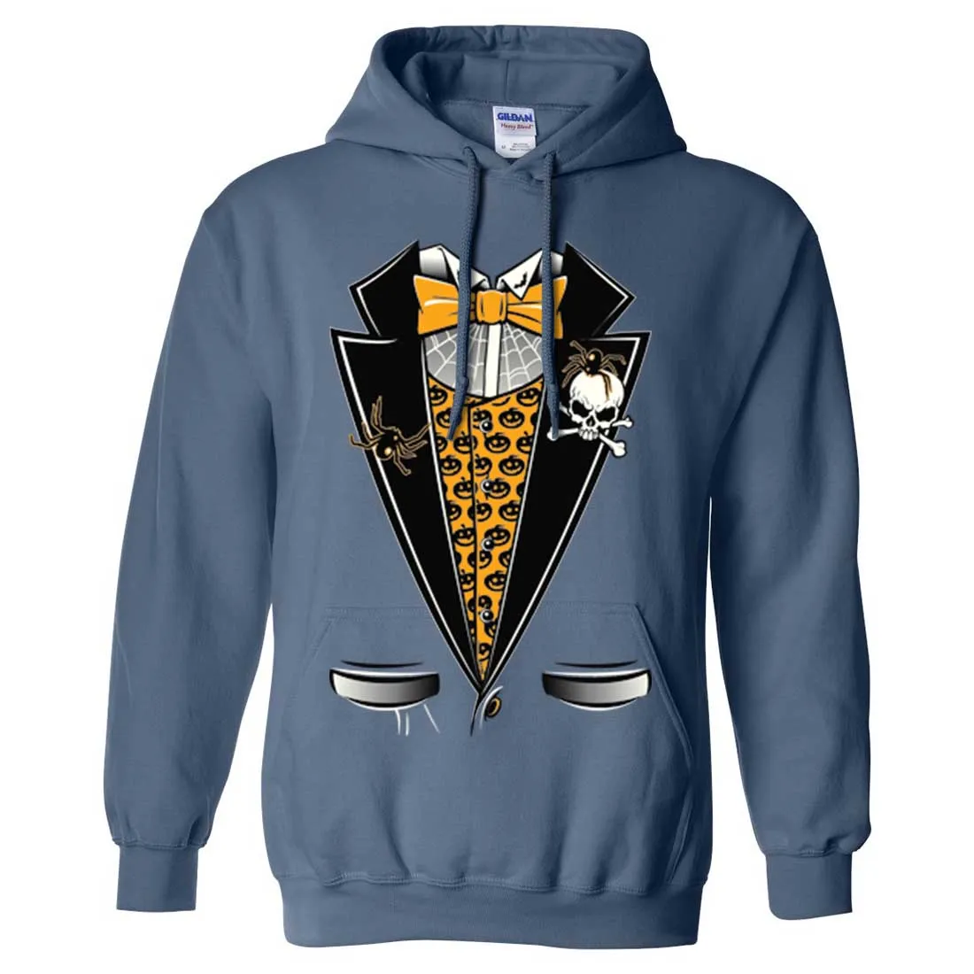 Scary Halloween Tuxedo Sweatshirt Hoodie