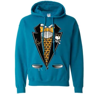 Scary Halloween Tuxedo Sweatshirt Hoodie