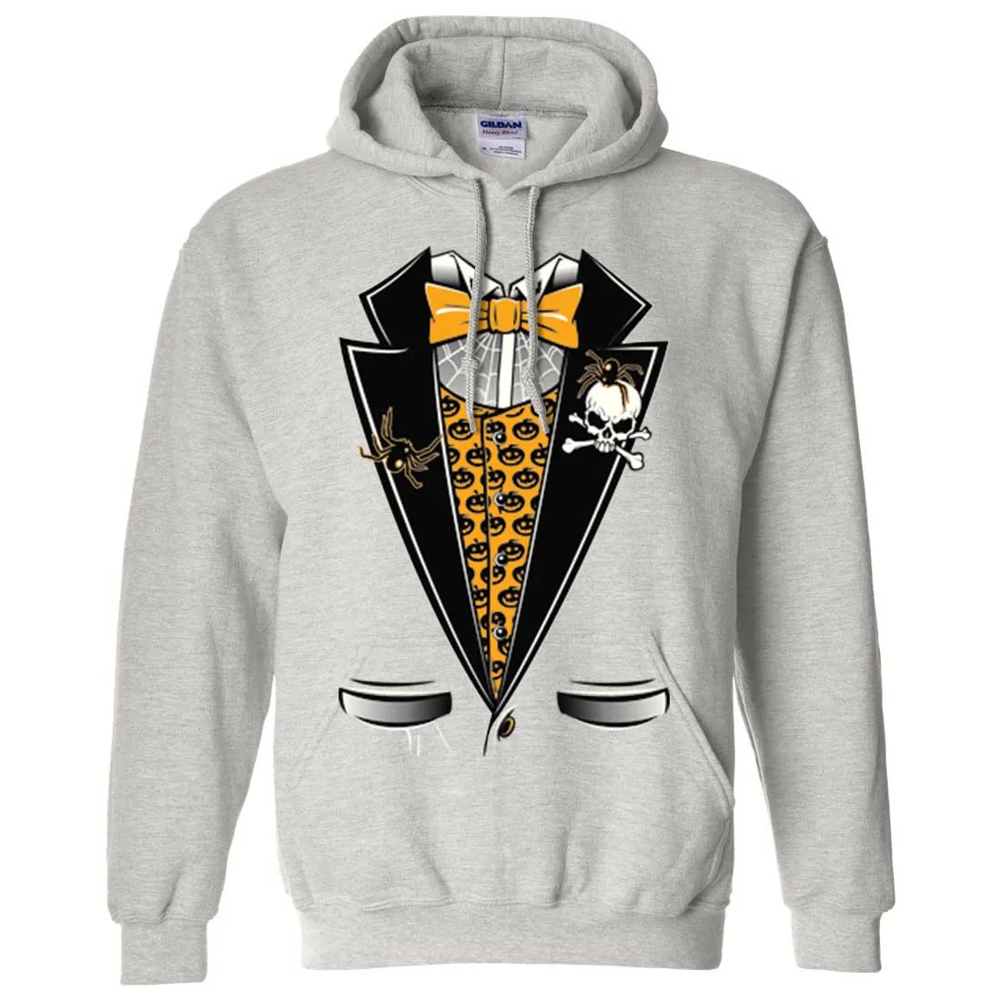 Scary Halloween Tuxedo Sweatshirt Hoodie