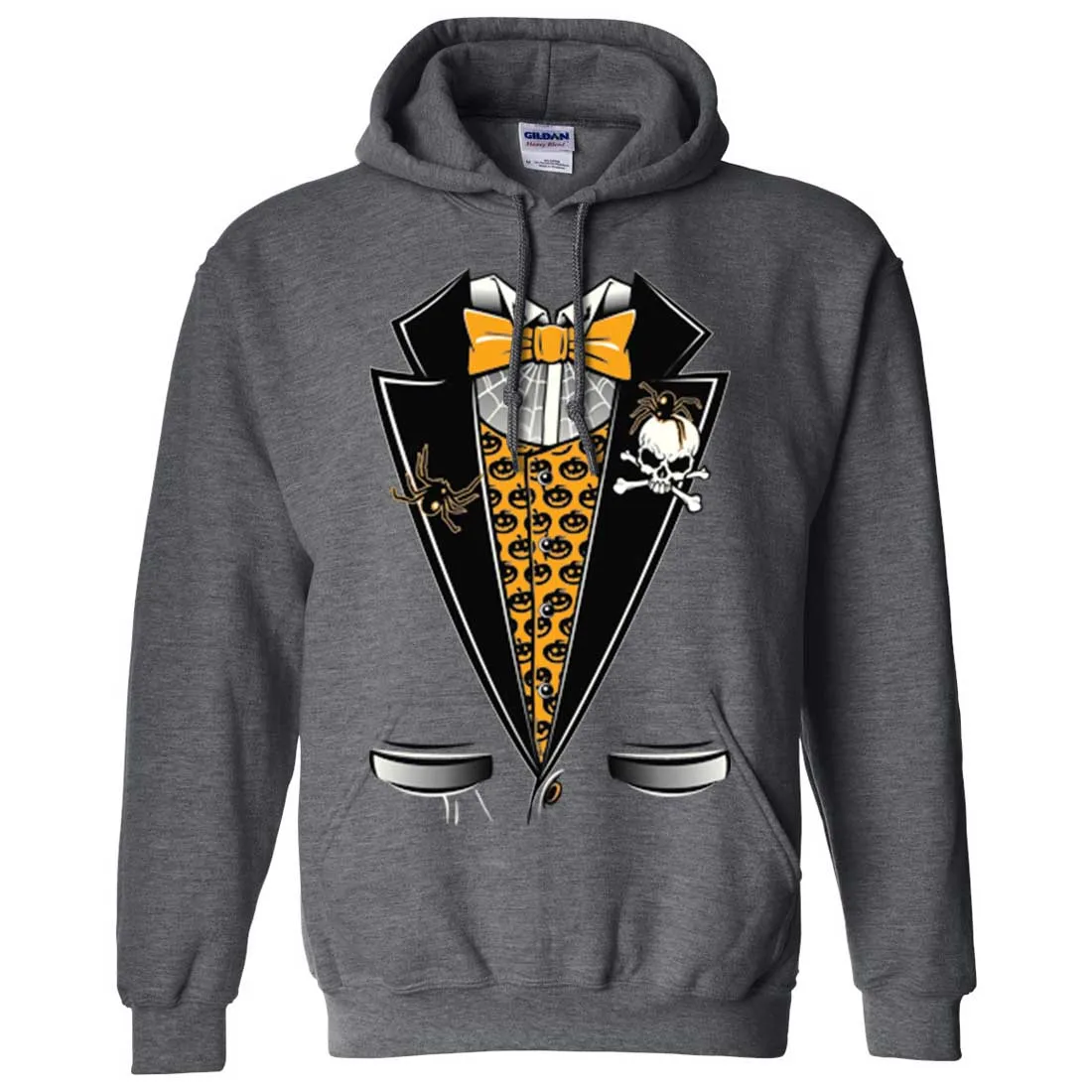 Scary Halloween Tuxedo Sweatshirt Hoodie