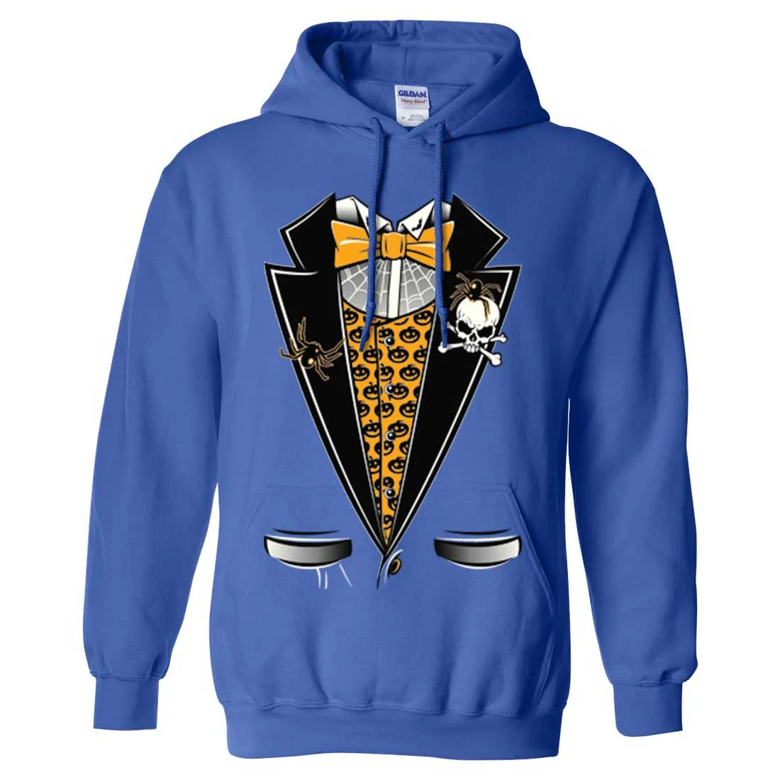 Scary Halloween Tuxedo Sweatshirt Hoodie