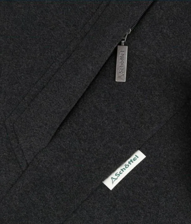 Schoffel Cottesmore Men's Full Zip Fleece Sleeves Gun Metal, Navy or Olive