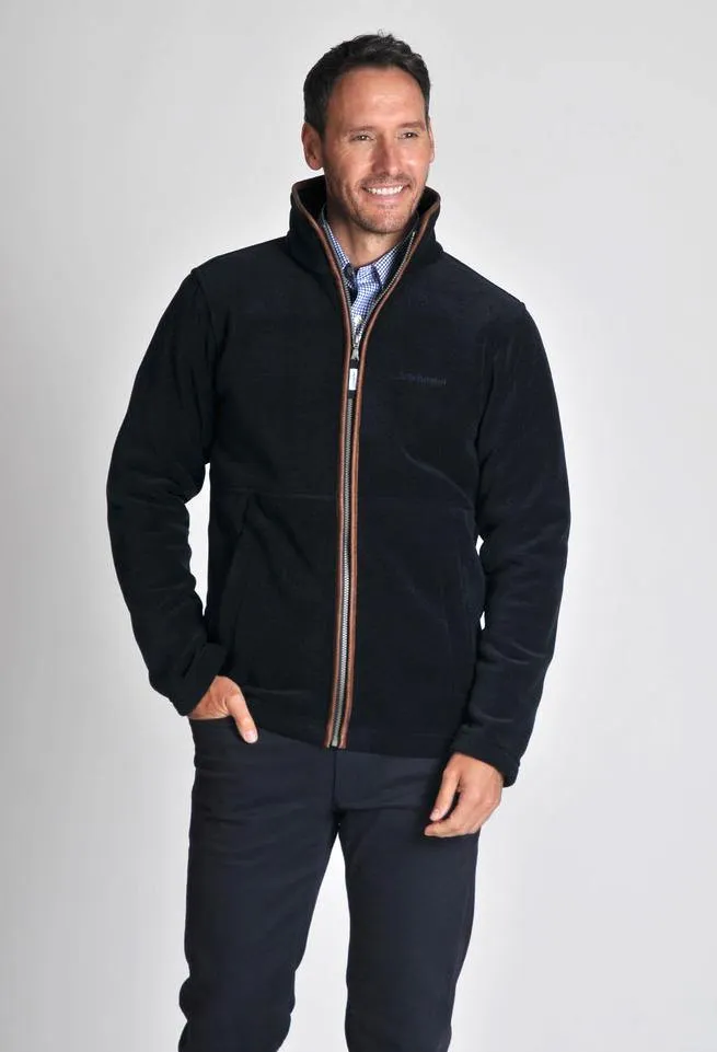Schoffel Cottesmore Men's Full Zip Fleece Sleeves Gun Metal, Navy or Olive