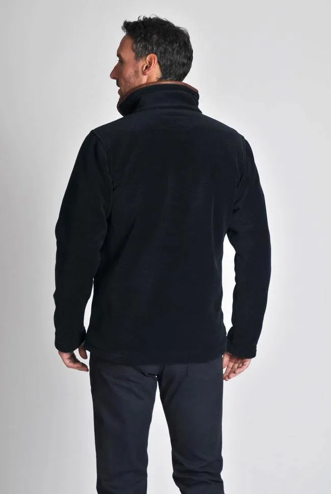 Schoffel Cottesmore Men's Full Zip Fleece Sleeves Gun Metal, Navy or Olive