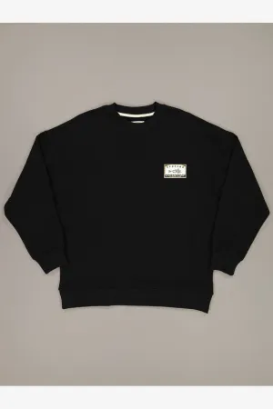 SEAFLOORS CROP CREW - BLACK/ORANGE/SNOW WHITE