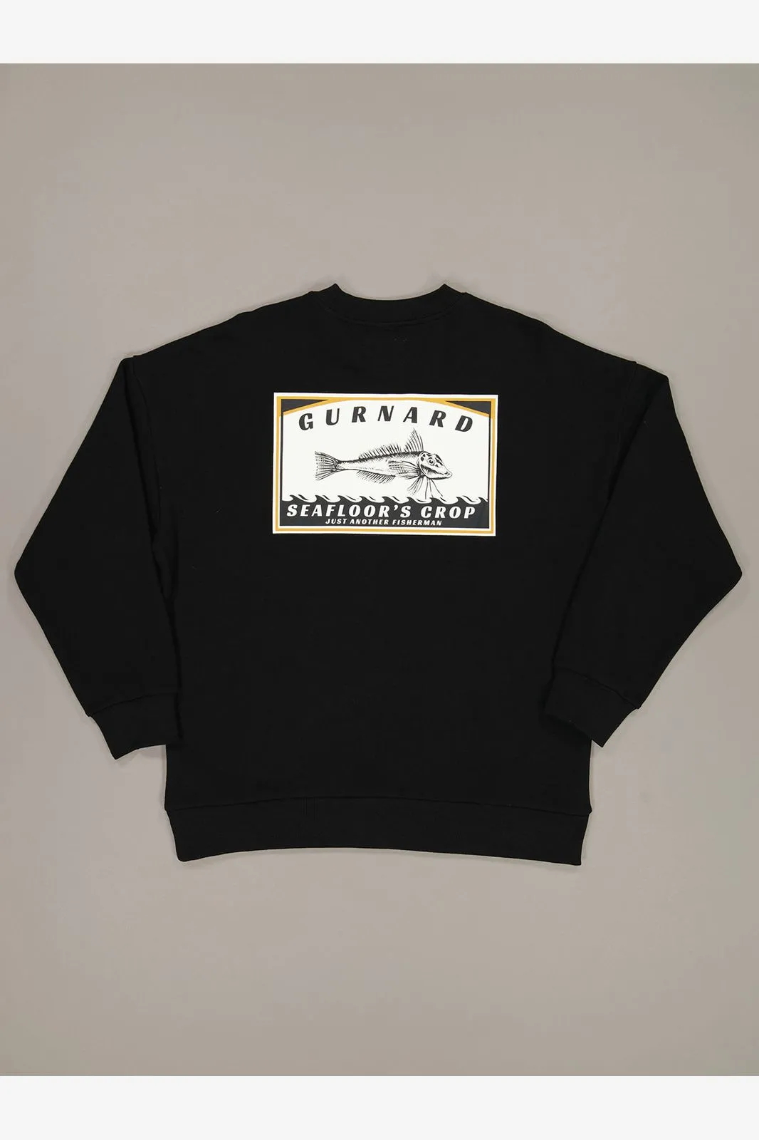 SEAFLOORS CROP CREW - BLACK/ORANGE/SNOW WHITE