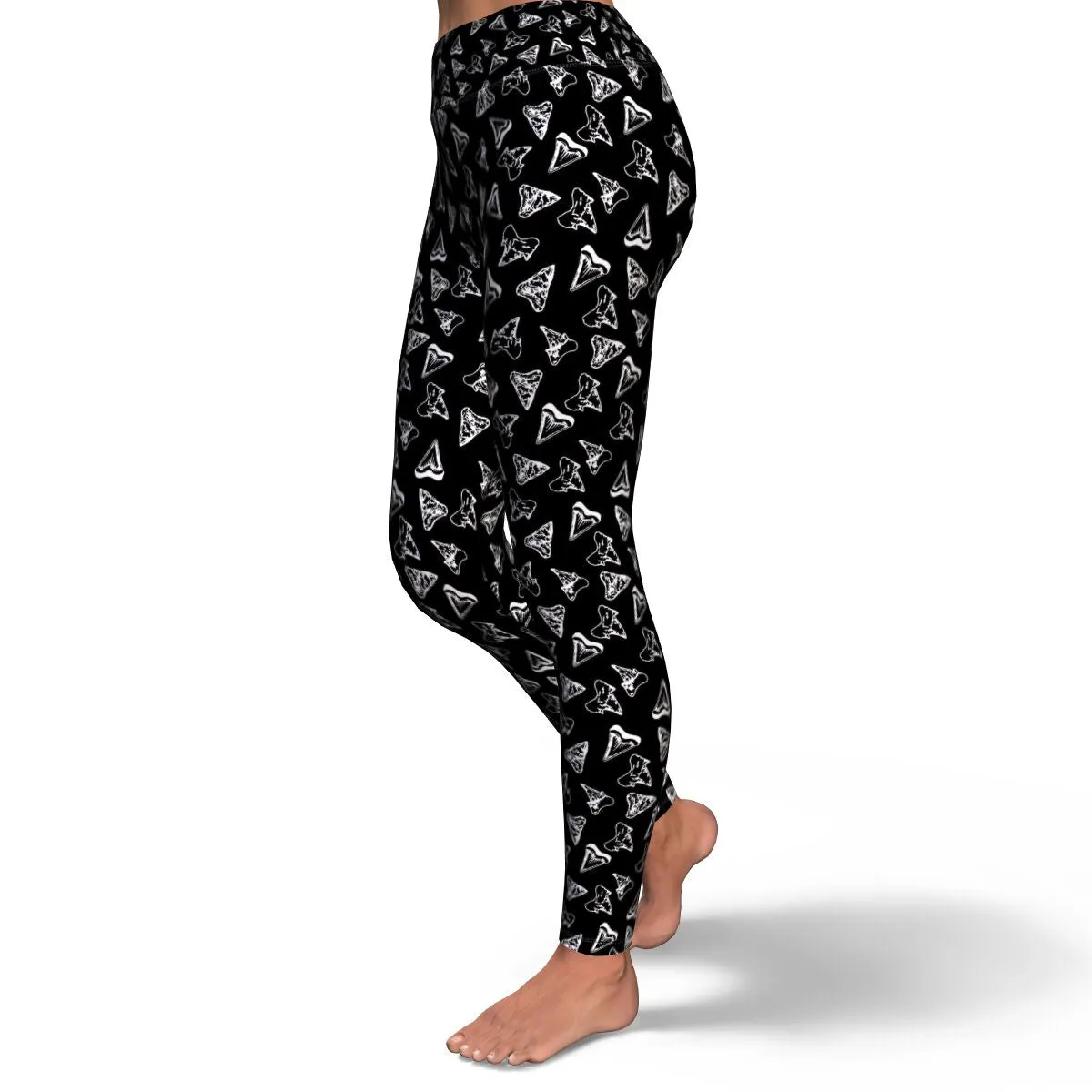 Shark Tooth Yoga Pants