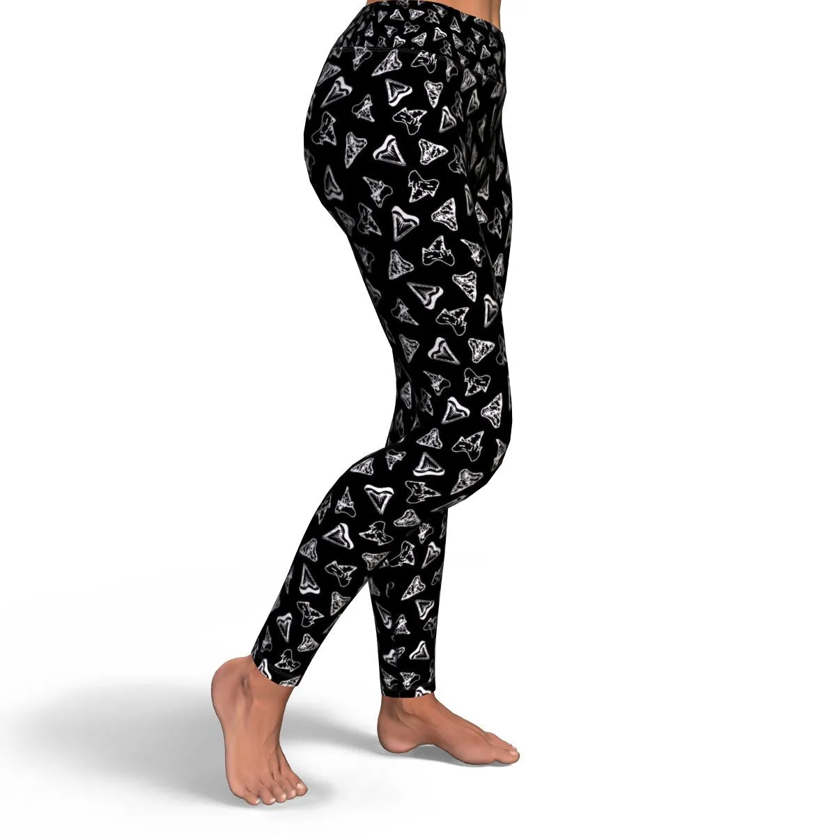 Shark Tooth Yoga Pants