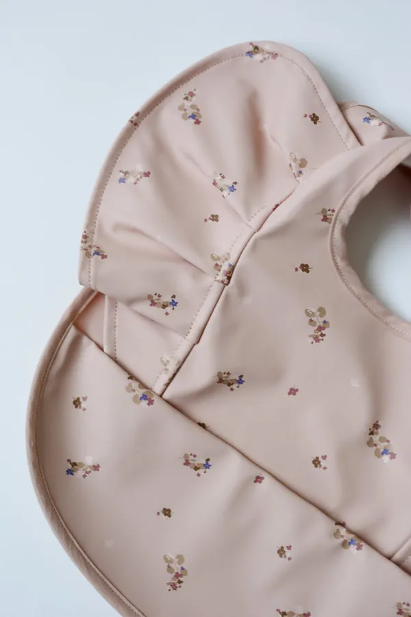 Snuggle Hunny Waterproof Frill Snuggle Bib - Posy