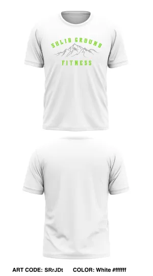 Solid Ground Fitness Core Men's SS Performance Tee - SRrJDt