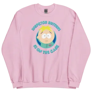 South Park Inspector Butters Is On The Case Fleece Crewneck Sweatshirt