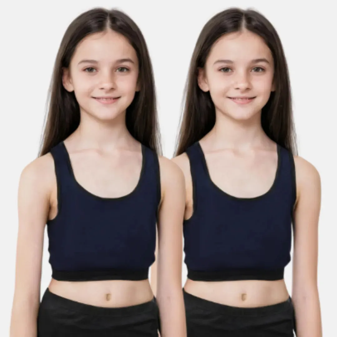 Sports Bra For Teen Girls - Pack Of 2