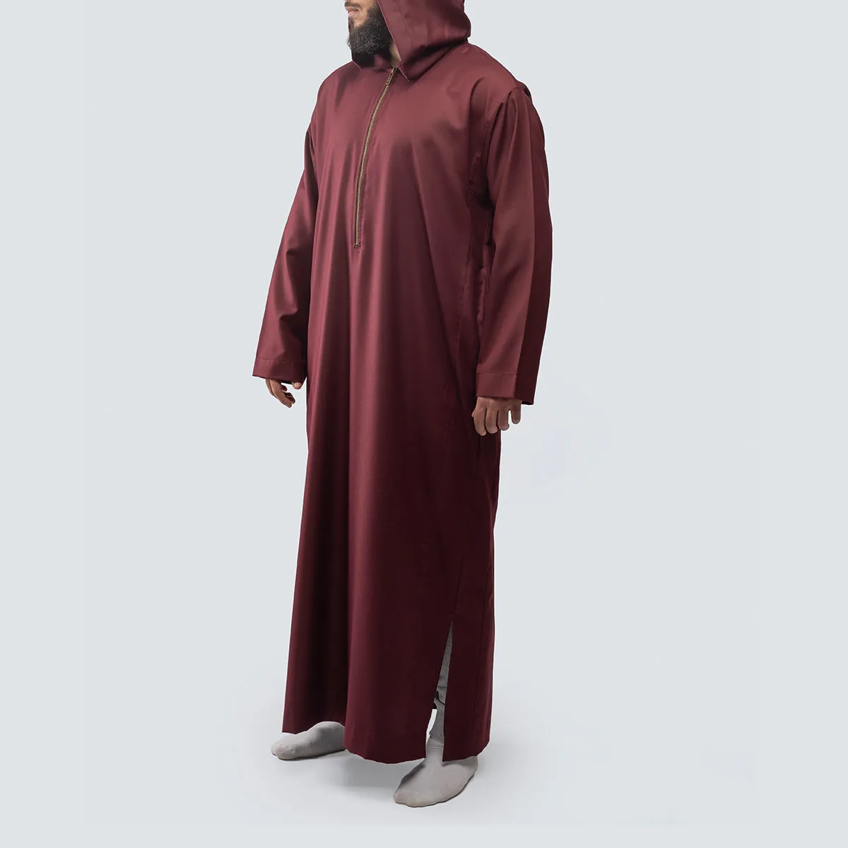 Stabraq Jilbab . Maroon