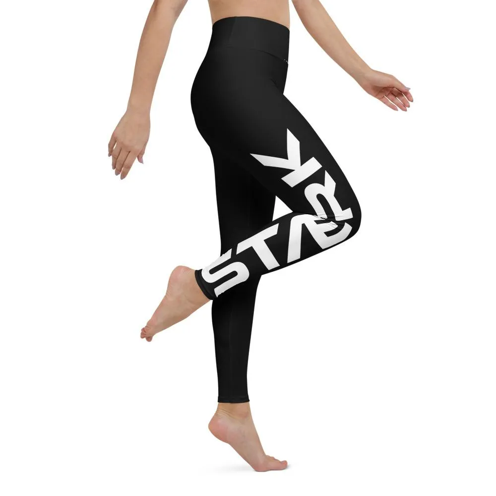 Staerk Performance Black High-Waisted Leggings