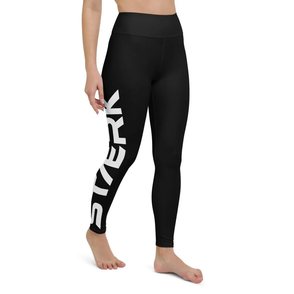 Staerk Performance Black High-Waisted Leggings