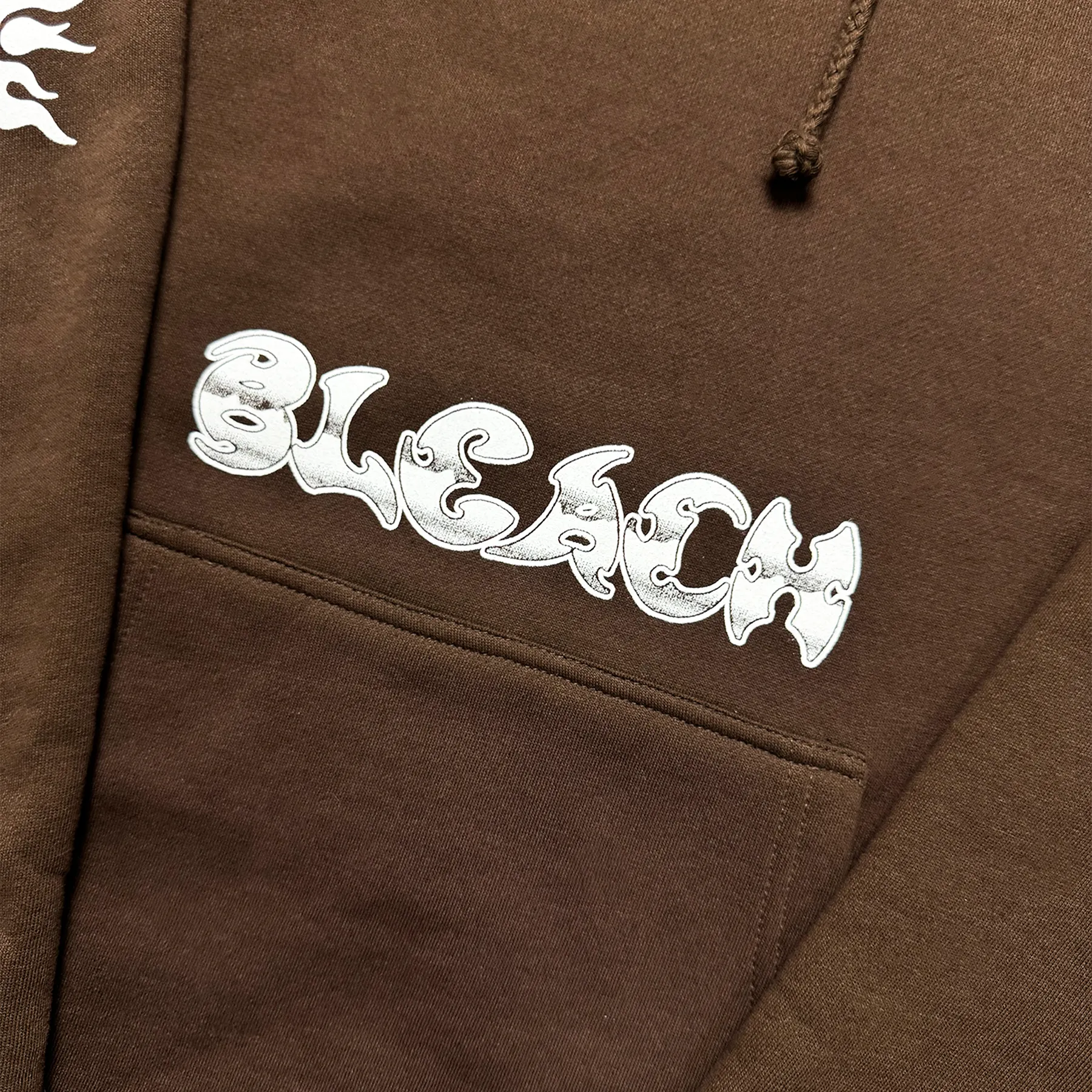 Sunshine Hooded Sweatshirt - Brown/White