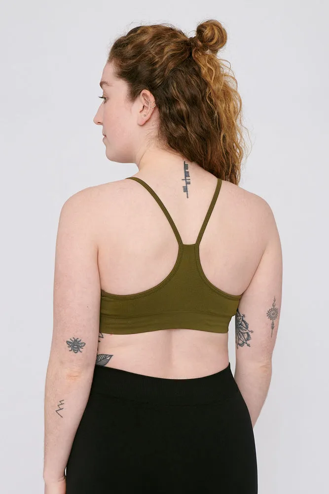 Sustainable Seamless Active Bra