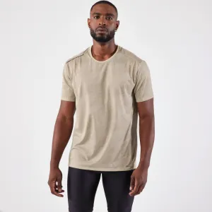 T-shirt de running respirant Homme - KIPRUN Run 500 Dry   Graph Lin
