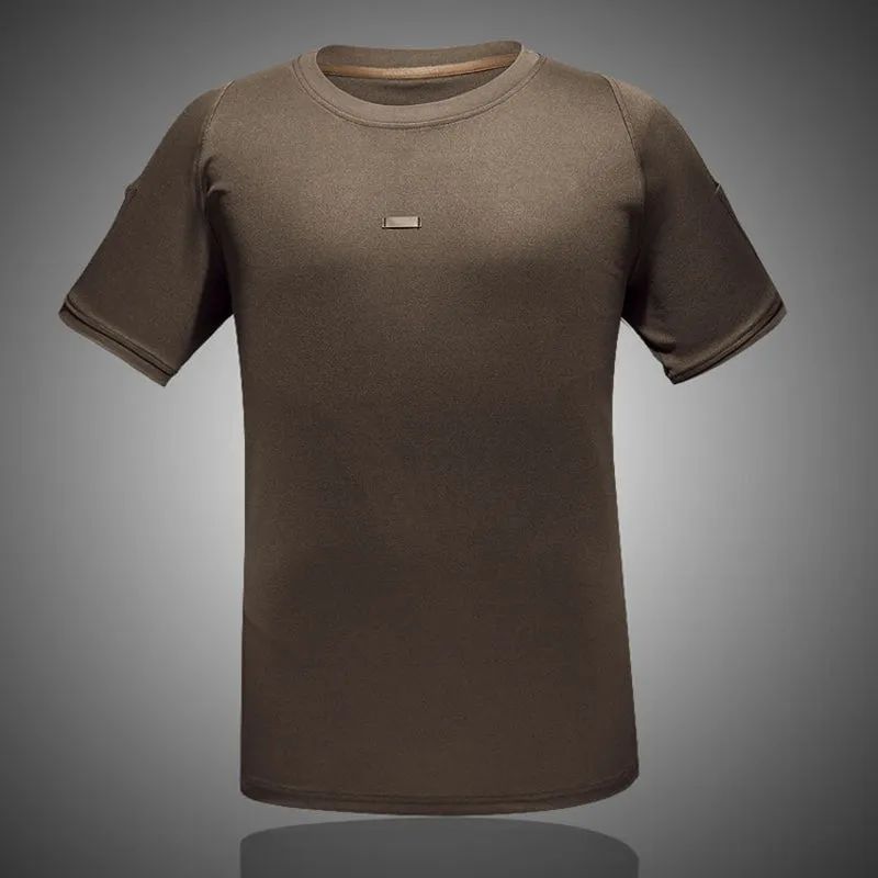 Tactical Military Outdoor Quick Dry O-Neck T-Shirts